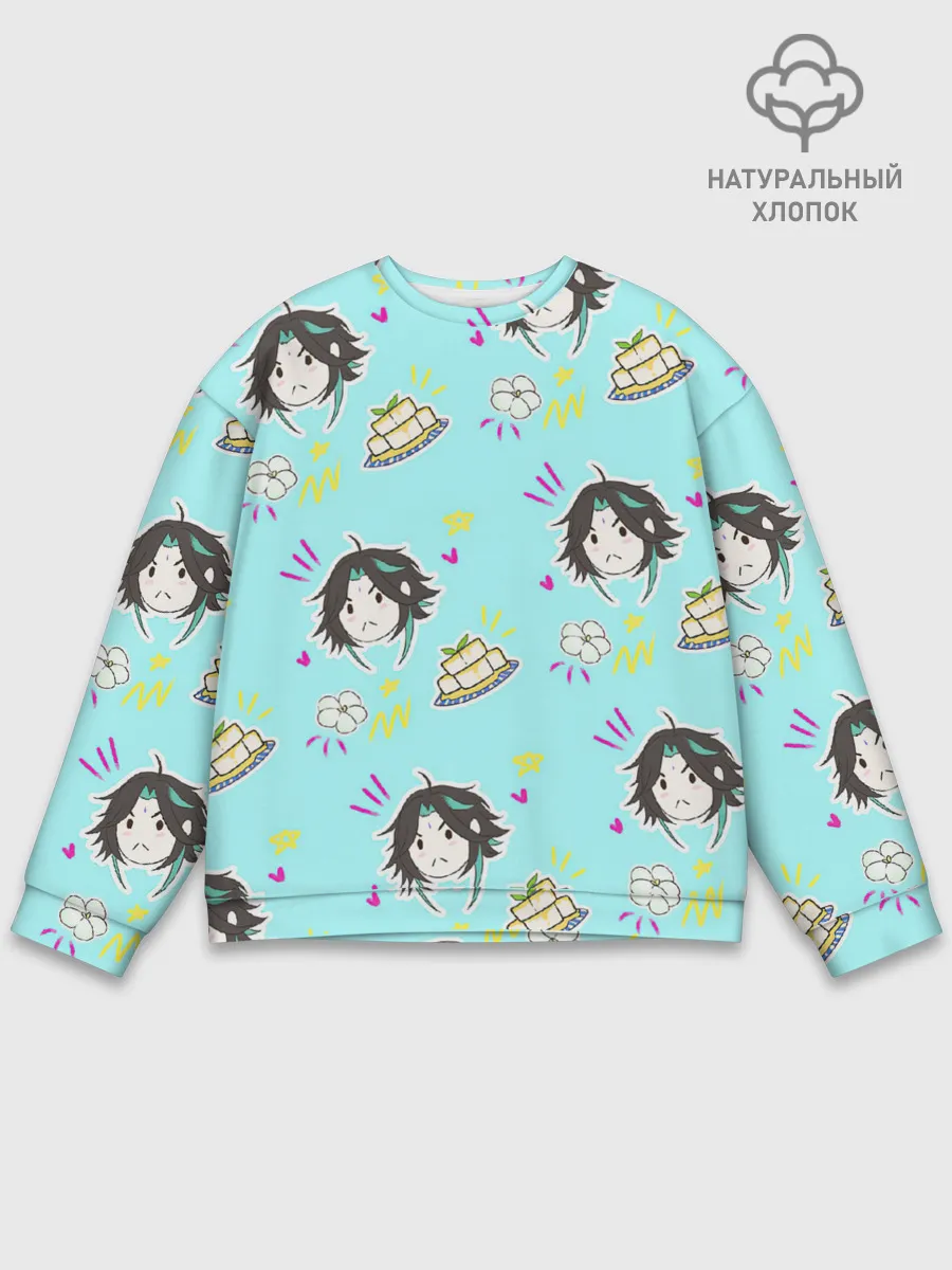 Мужской свитшот базовый / Сяо и тофу