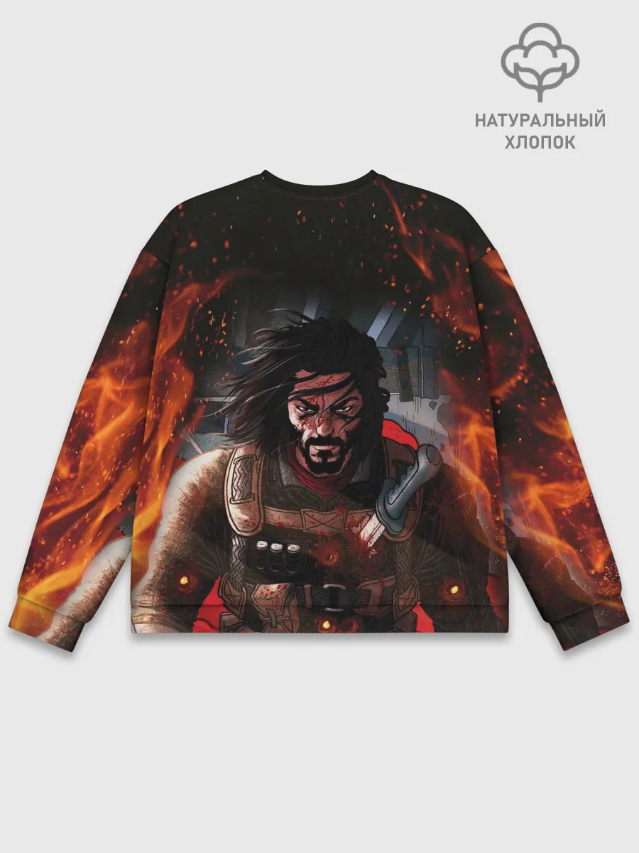 Мужской свитшот базовый / BRZRKR