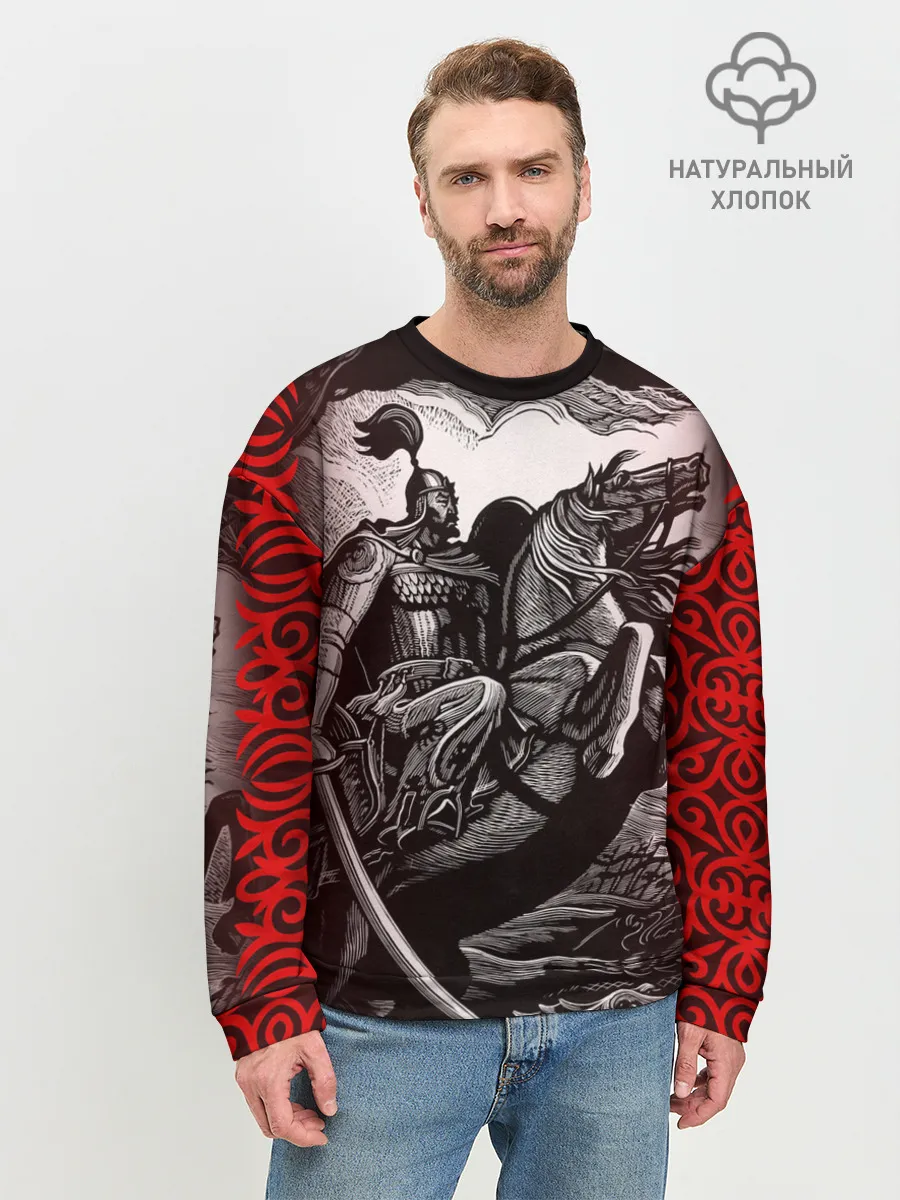 Мужской свитшот базовый / МАНАС Баатыр