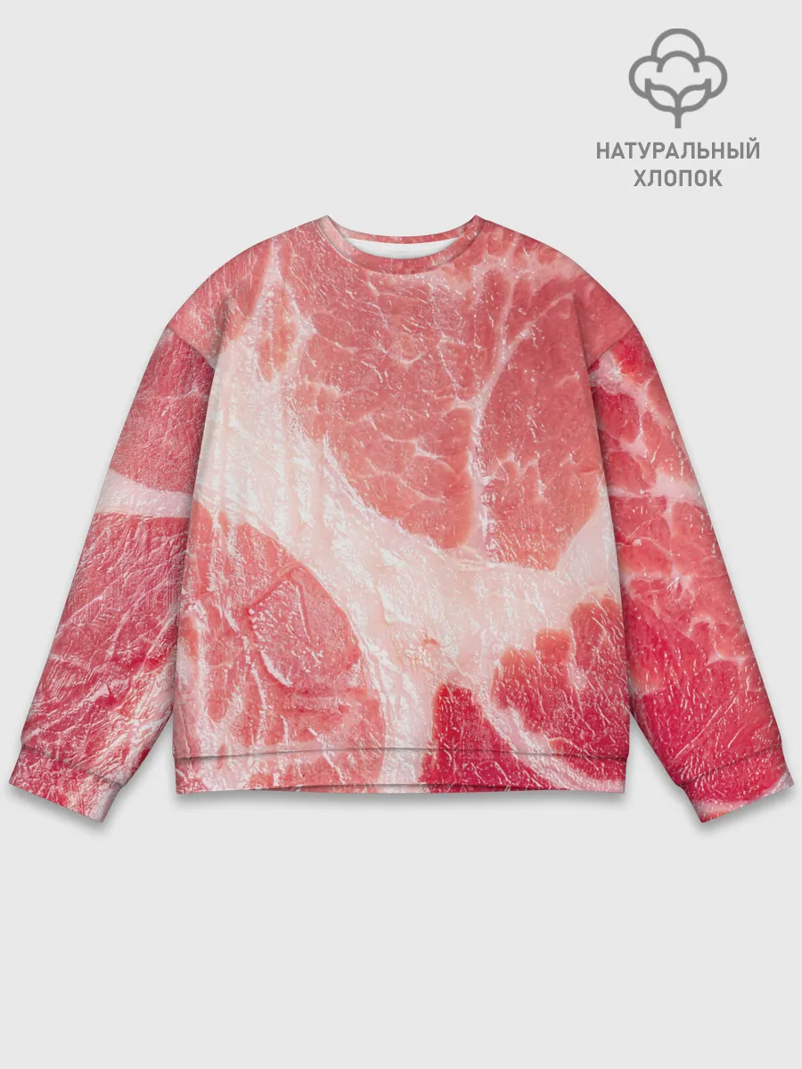 Мужской свитшот базовый / МЯСНИК