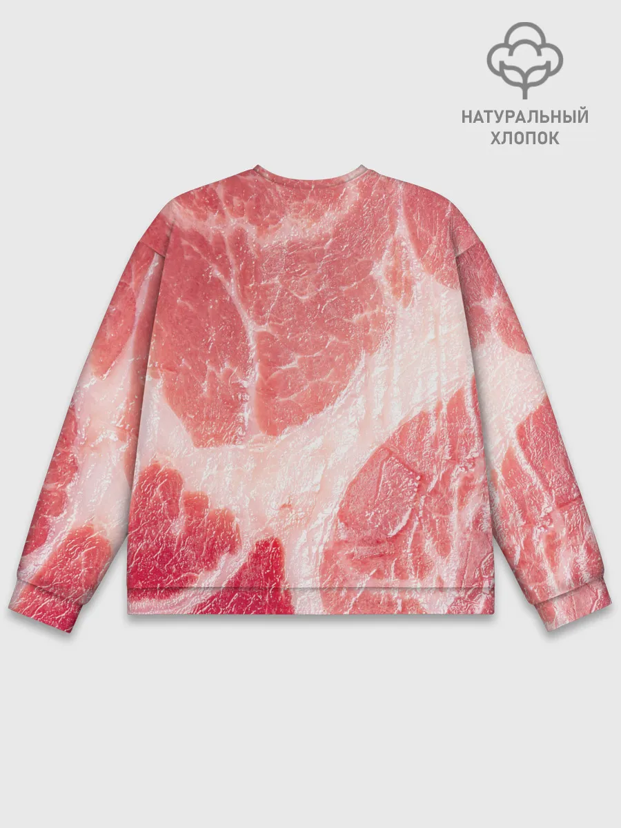 Мужской свитшот базовый / МЯСНИК