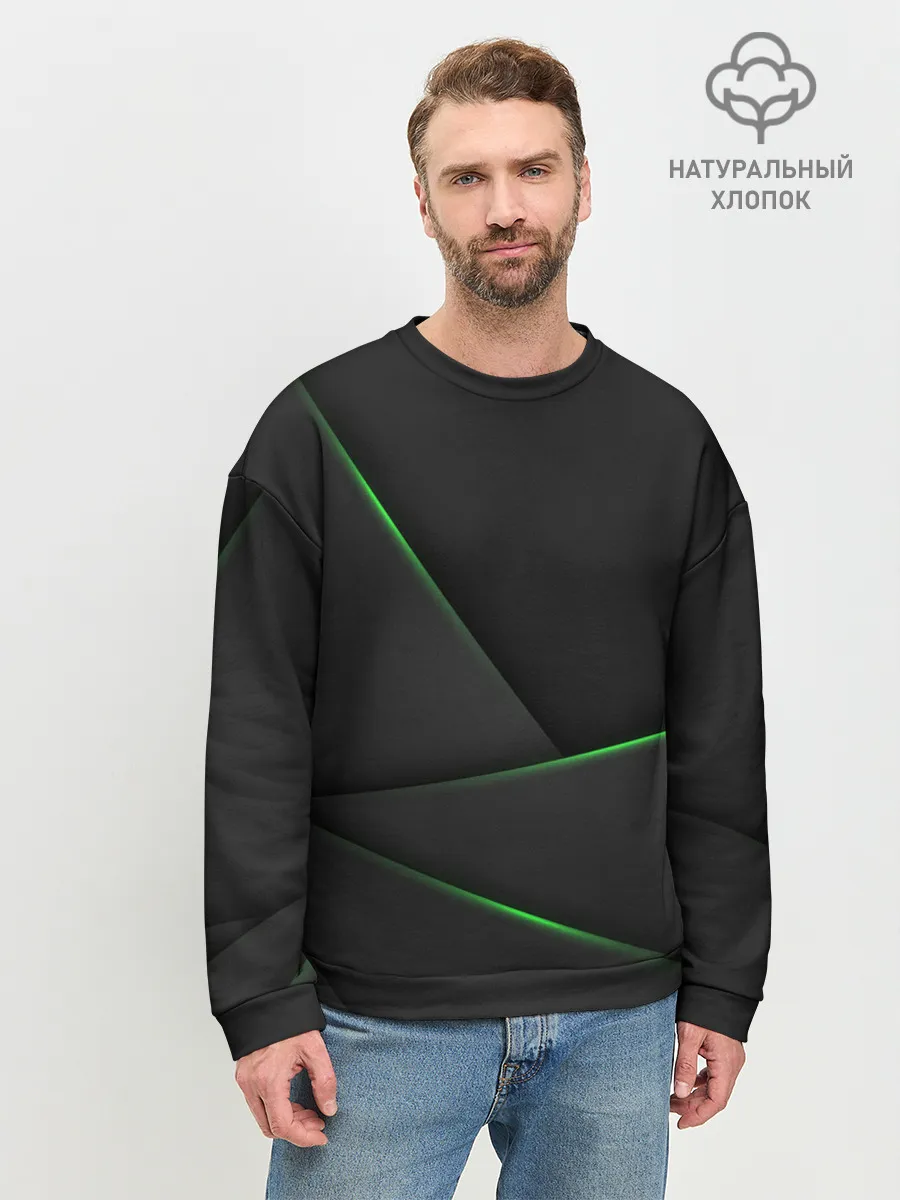 Мужской свитшот базовый / КАРМАН