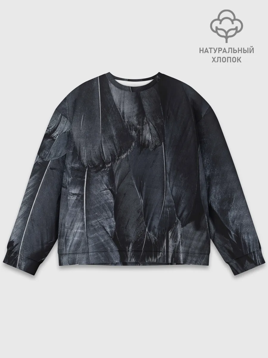 Мужской свитшот базовый / ВОРОНА