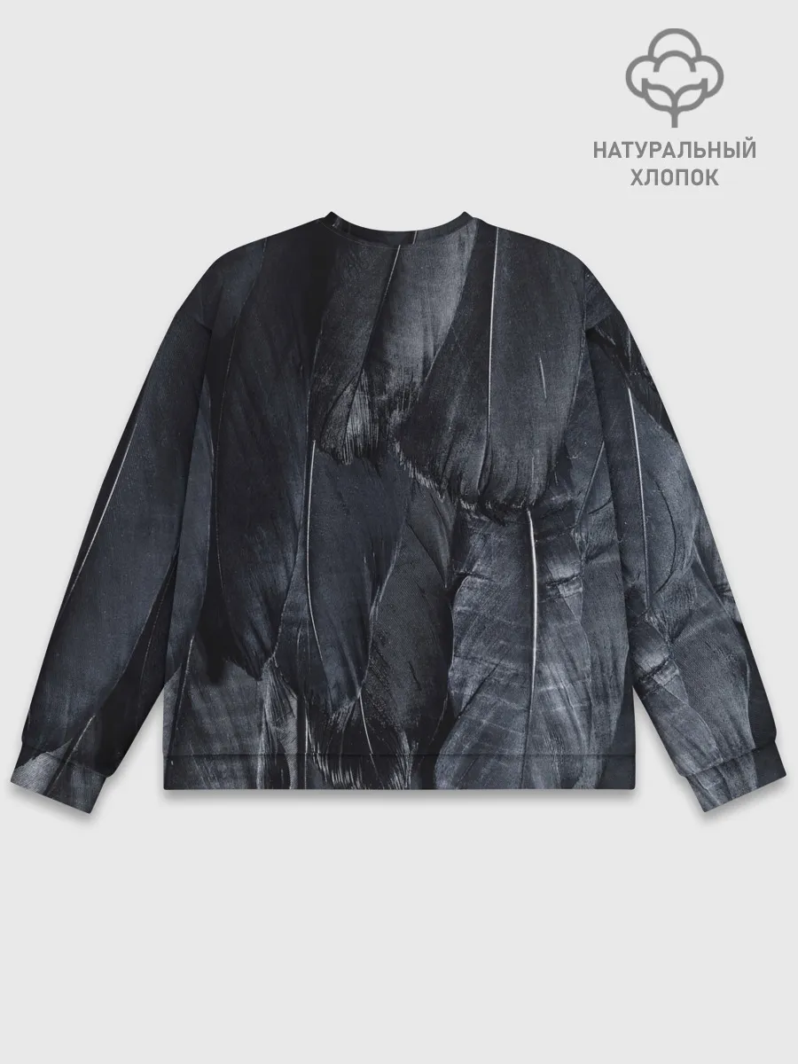 Мужской свитшот базовый / ВОРОНА