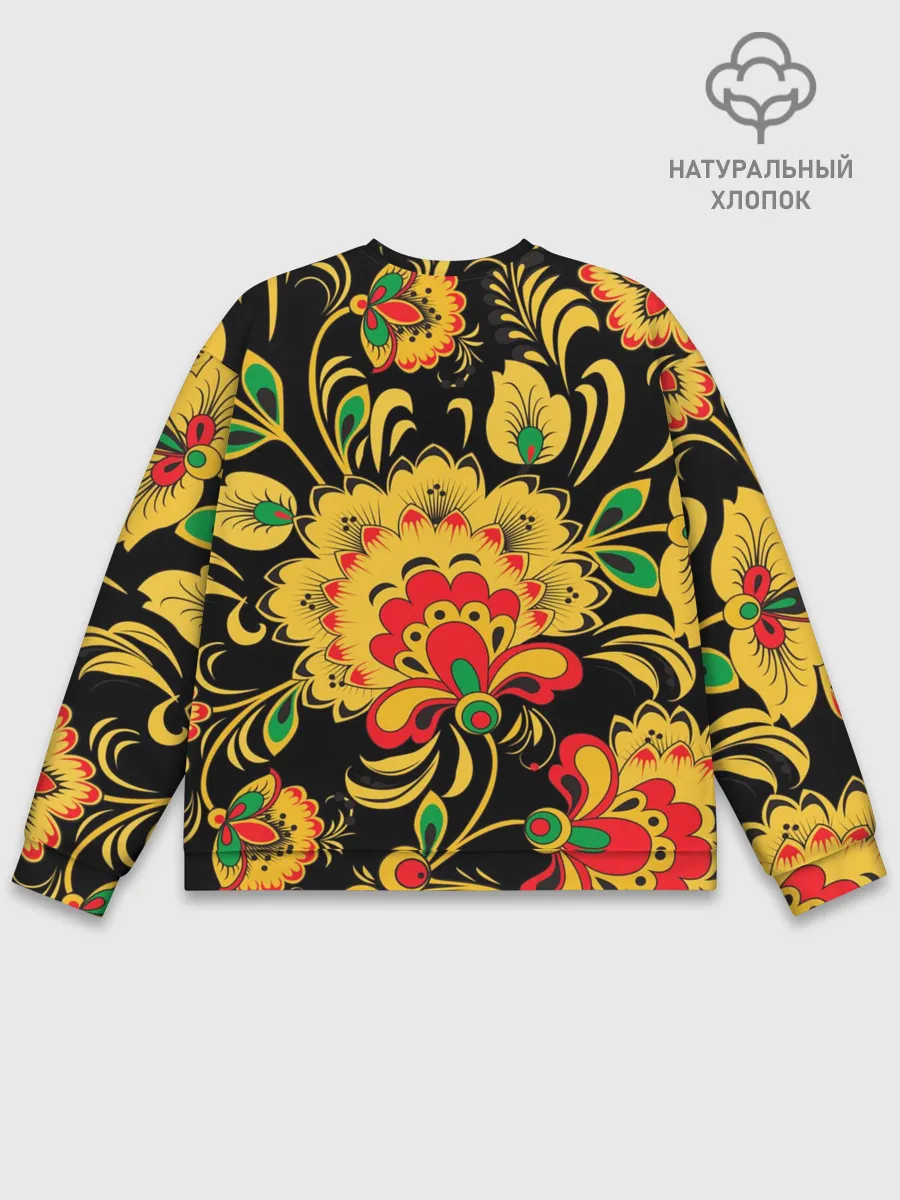 Мужской свитшот базовый / Хохлома