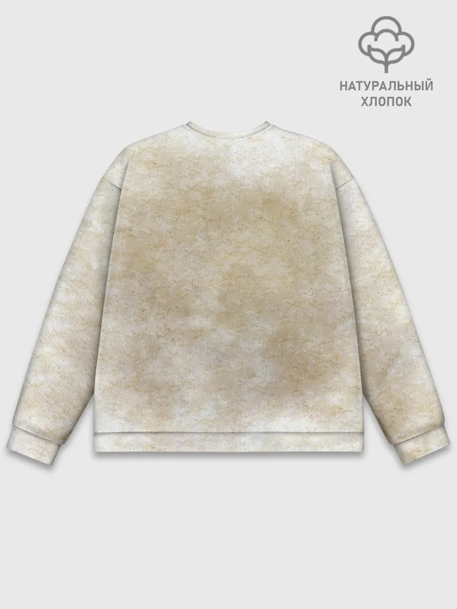 Мужской свитшот базовый / Стимпанк Девушка