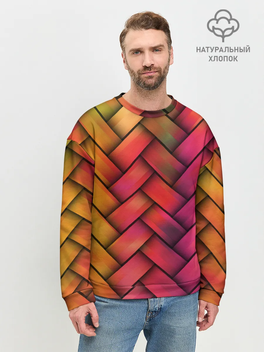 Мужской свитшот базовый / Сплетение