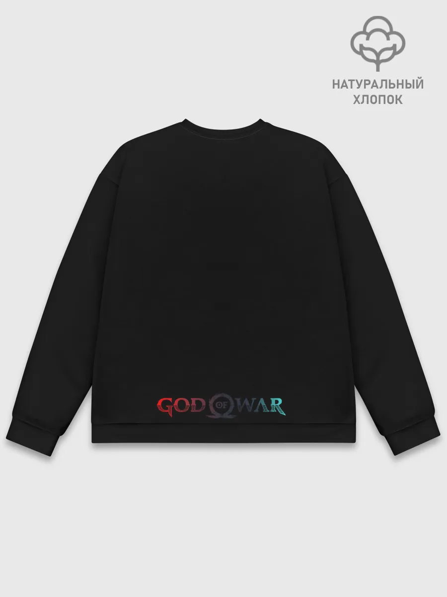 Мужской свитшот базовый / Brutal Kratos