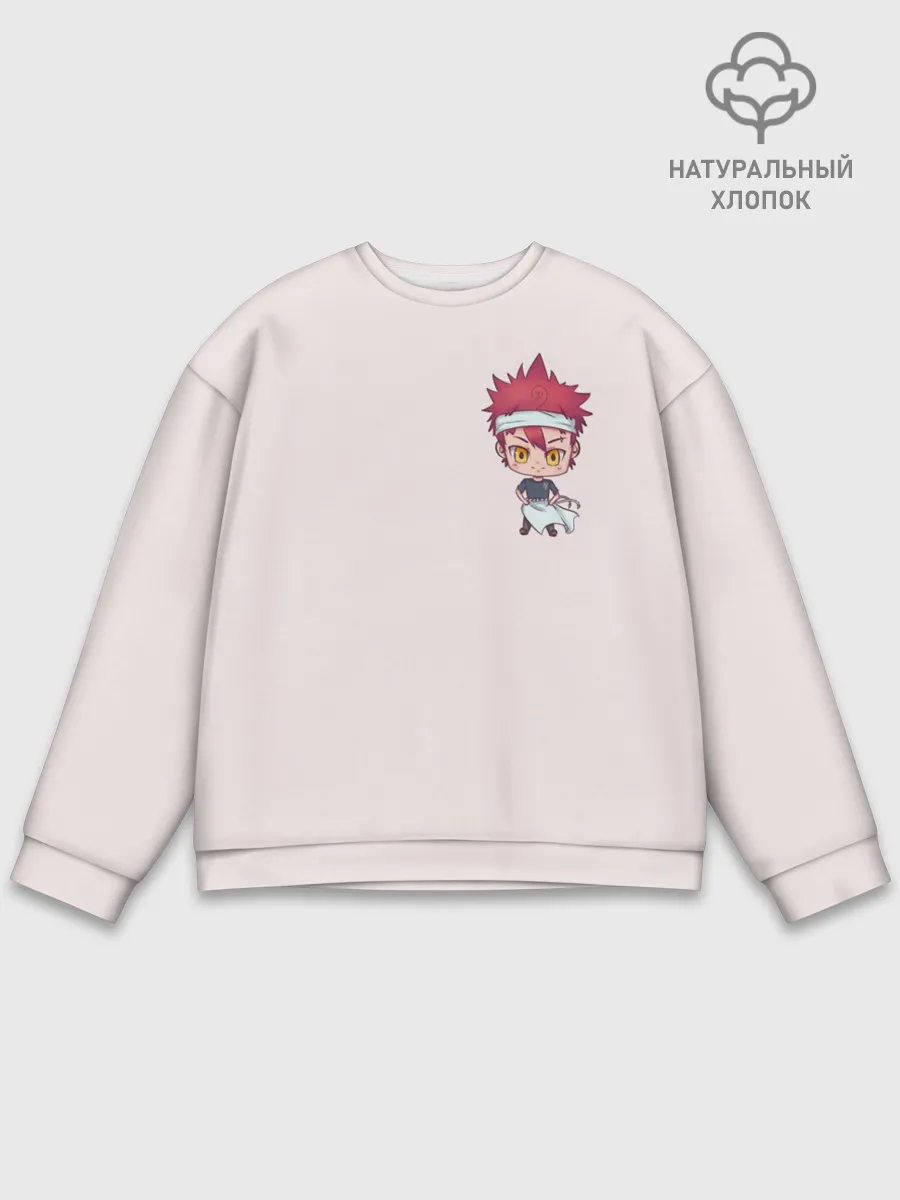 Мужской свитшот базовый / Повар боец Сома