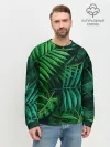 Мужской свитшот базовый / Сочные тропики