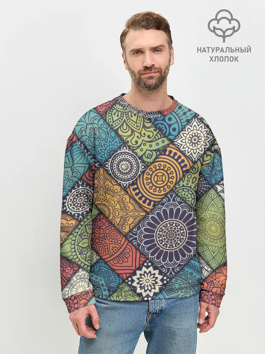 Мужской свитшот базовый / ОЧЕНЬ