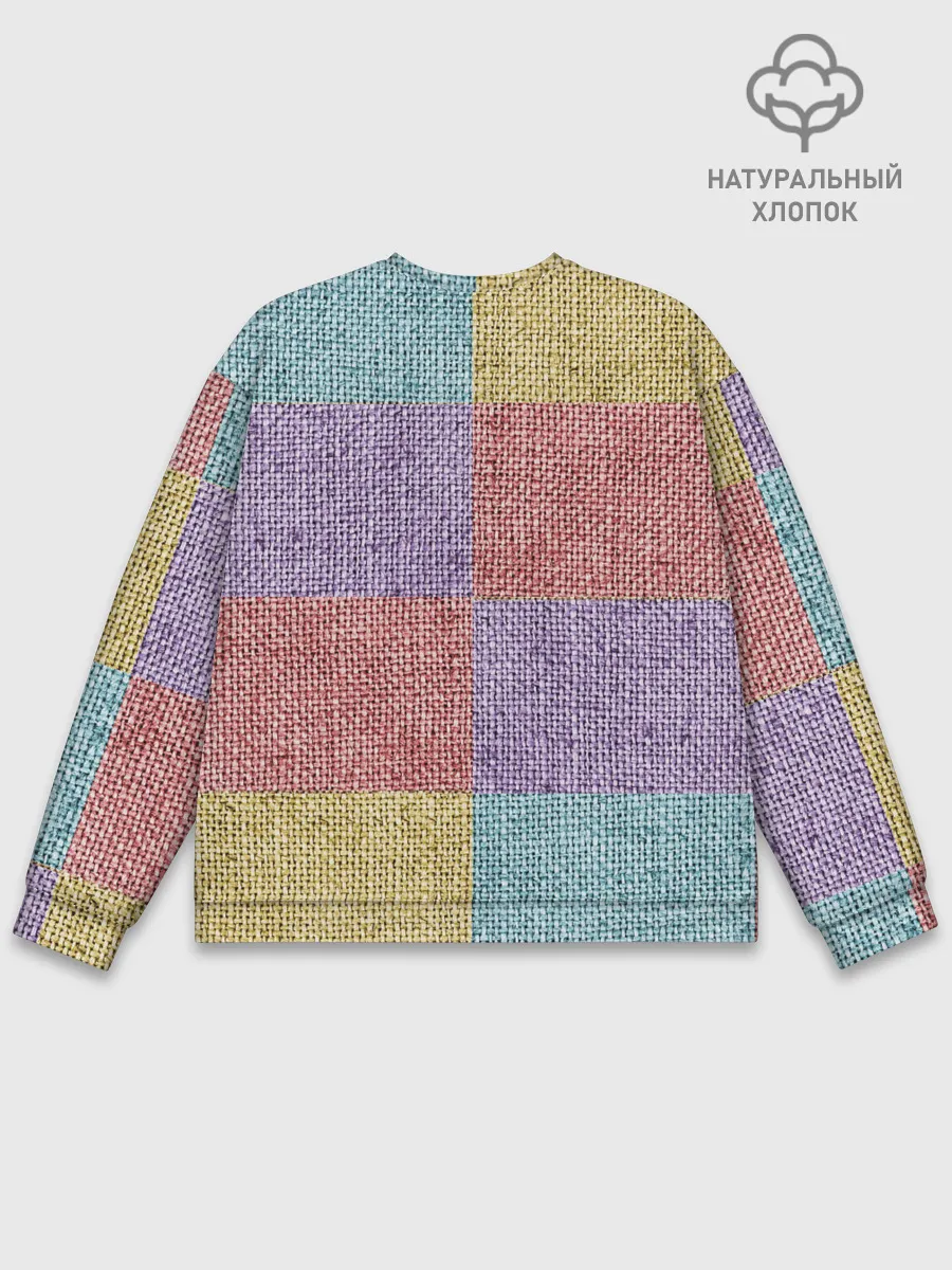 Мужской свитшот базовый / Patchwork