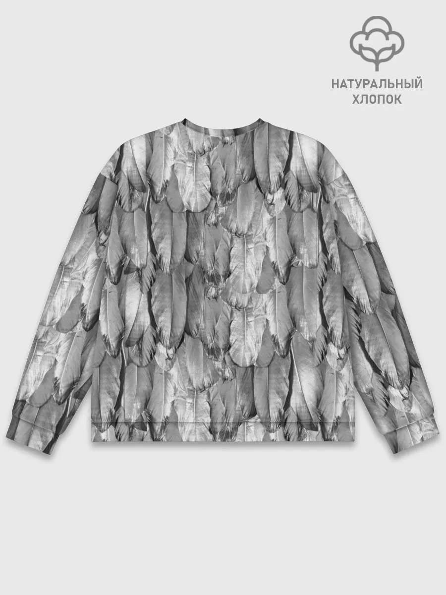 Мужской свитшот базовый / White Raven