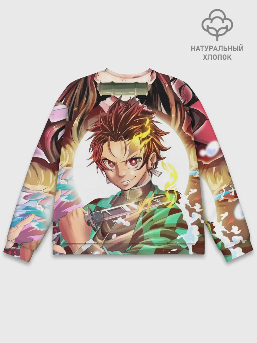 Мужской свитшот базовый / ТАНДЖИРО НЕЗУКО ЗЕНИЦУ / KNY