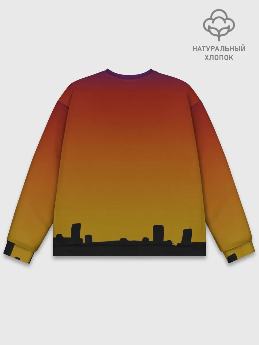 Мужской свитшот базовый / СИРЕНОГОЛОВЫЙ | МОНСТР