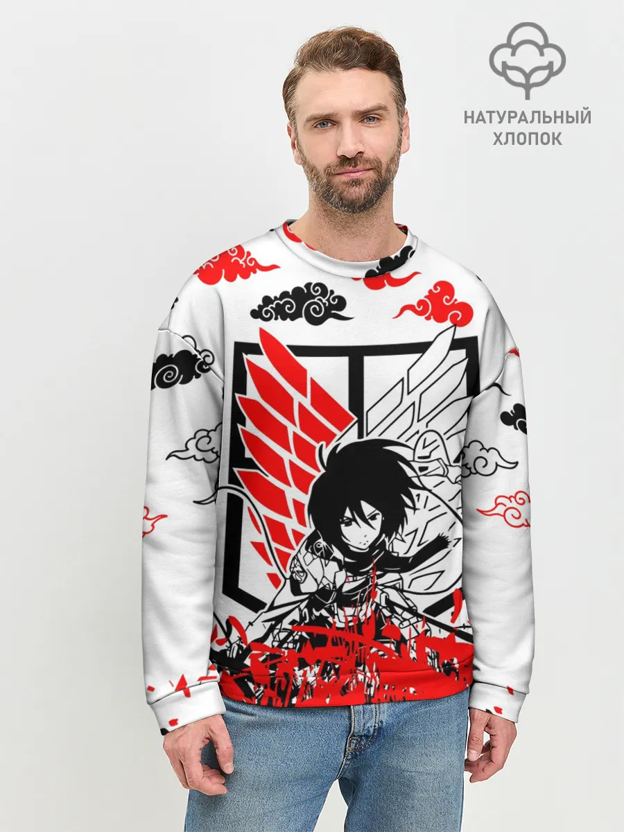 Мужской свитшот базовый / МИКАСА АККЕРМАН