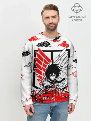 Мужской свитшот базовый / МИКАСА АККЕРМАН