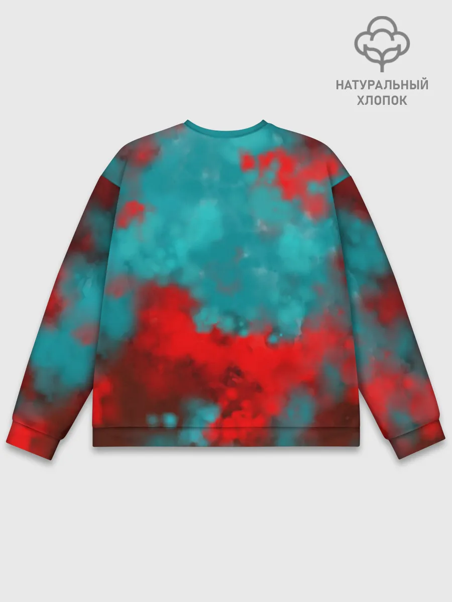 Мужской свитшот базовый / Сиреноголовый и Лошадь монстры