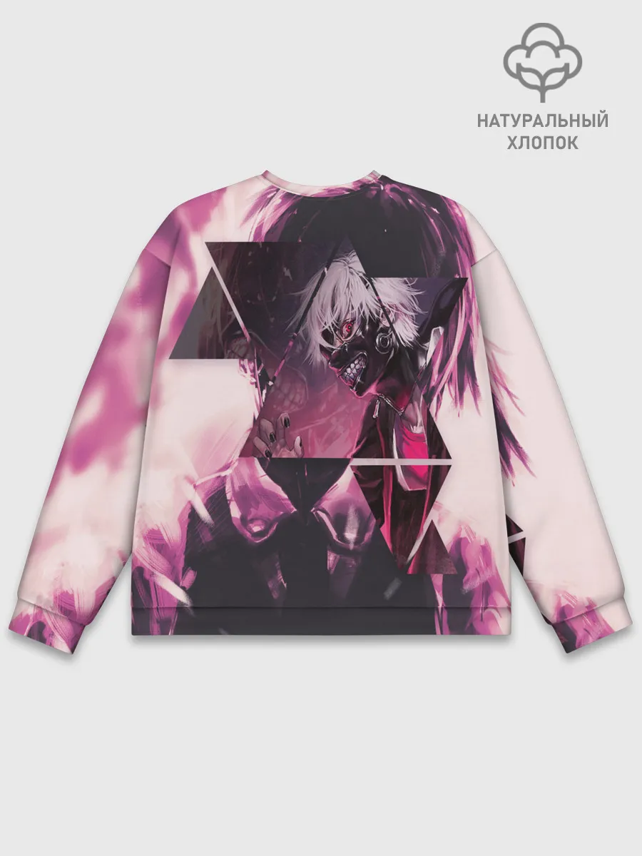 Мужской свитшот базовый / Одноглазый король Канеки