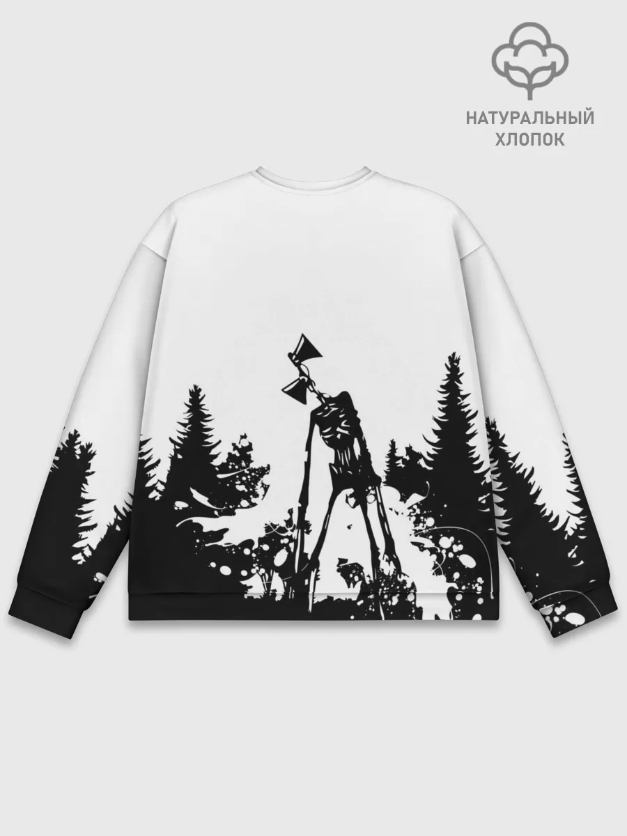 Мужской свитшот базовый / Лес сиреноголового