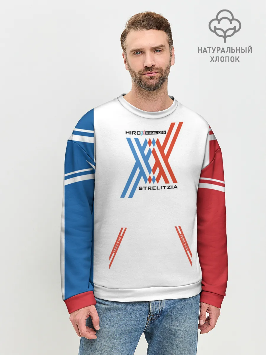 Мужской свитшот базовый / Darling in the Franxx