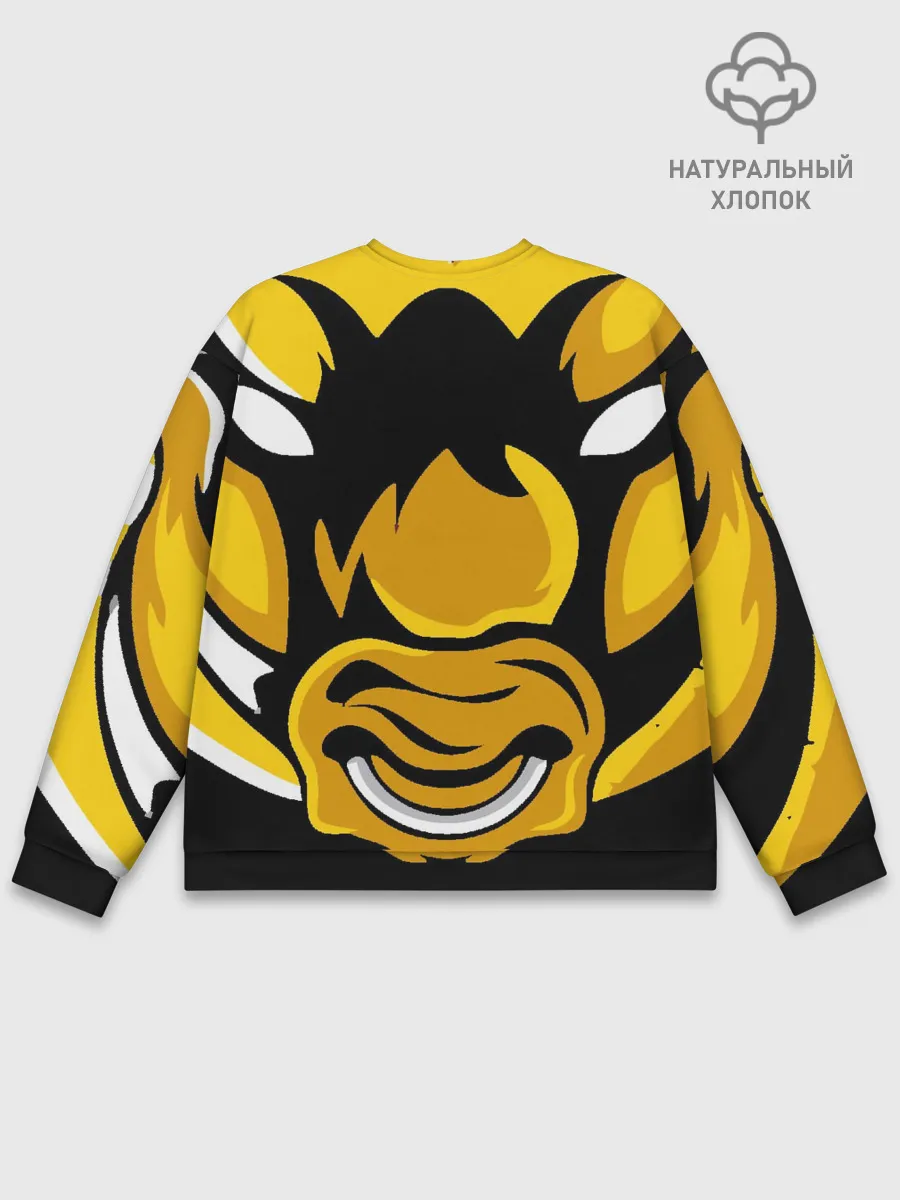 Мужской свитшот базовый / Yellow Asia