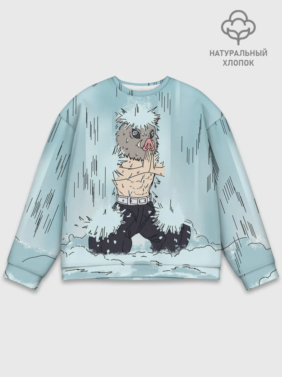 Мужской свитшот базовый / МЕДИТАЦИЯ ИНОСКЕ