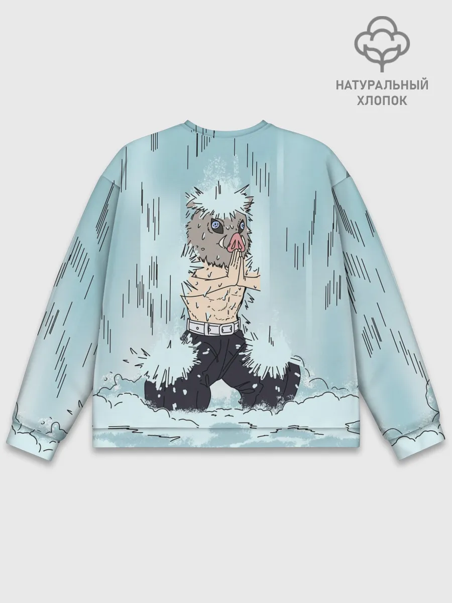 Мужской свитшот базовый / МЕДИТАЦИЯ ИНОСКЕ