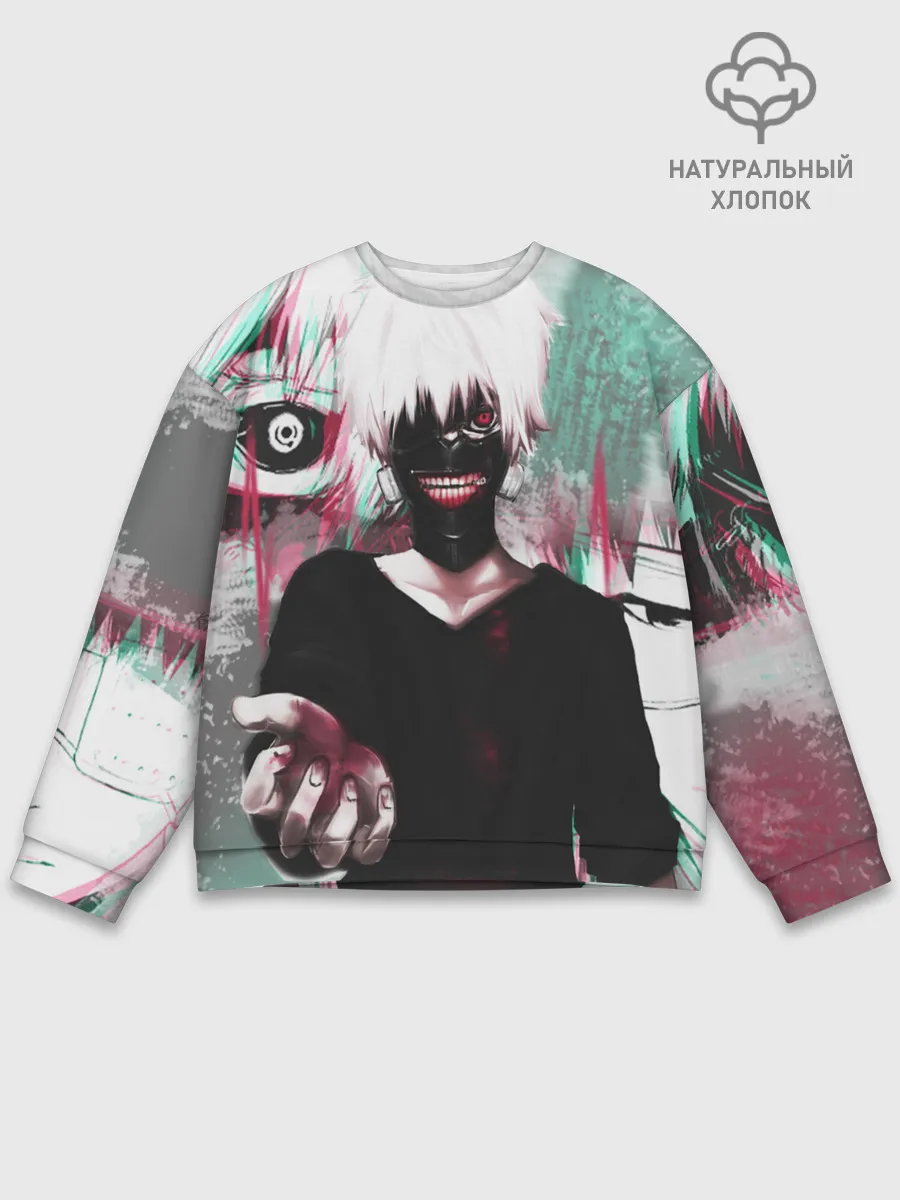 Мужской свитшот базовый / Полугуль Канеки