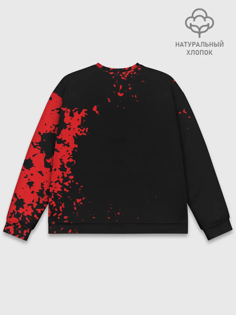 Мужской свитшот базовый / Танджиро Kimetsu no Yaiba