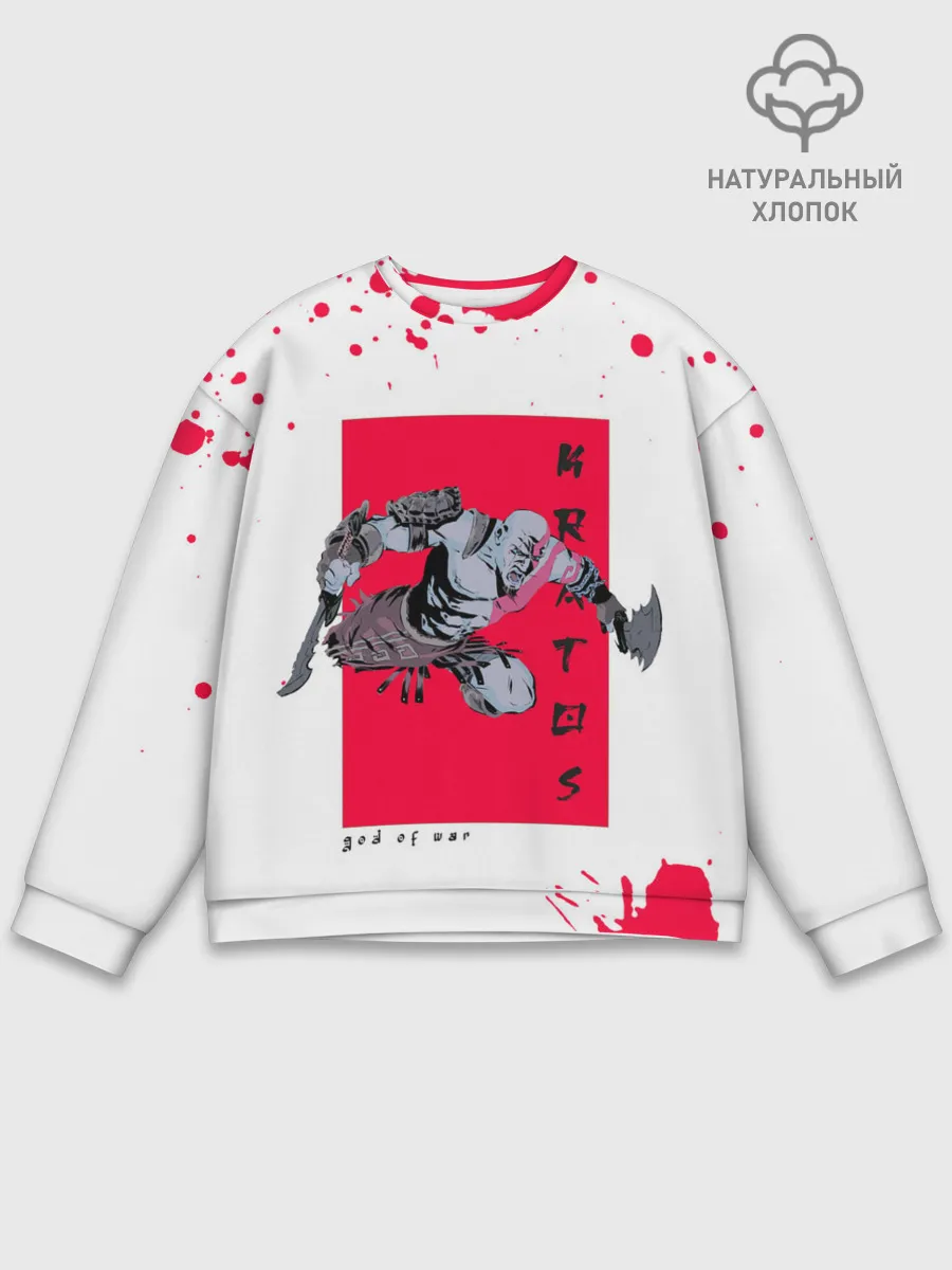 Мужской свитшот базовый / Young Kratos