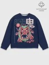 Мужской свитшот базовый / Anime Oni Demon Yokai