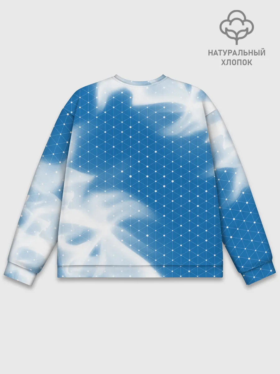 Мужской свитшот базовый / БМВ - Пламя