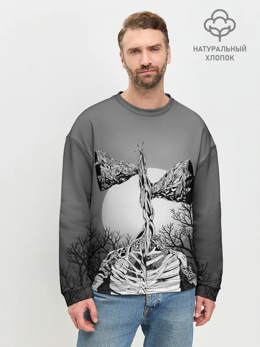 Мужской свитшот базовый / СИРЕНОГОЛОВЫЙ
