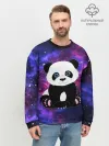 Мужской свитшот базовый / Space Panda