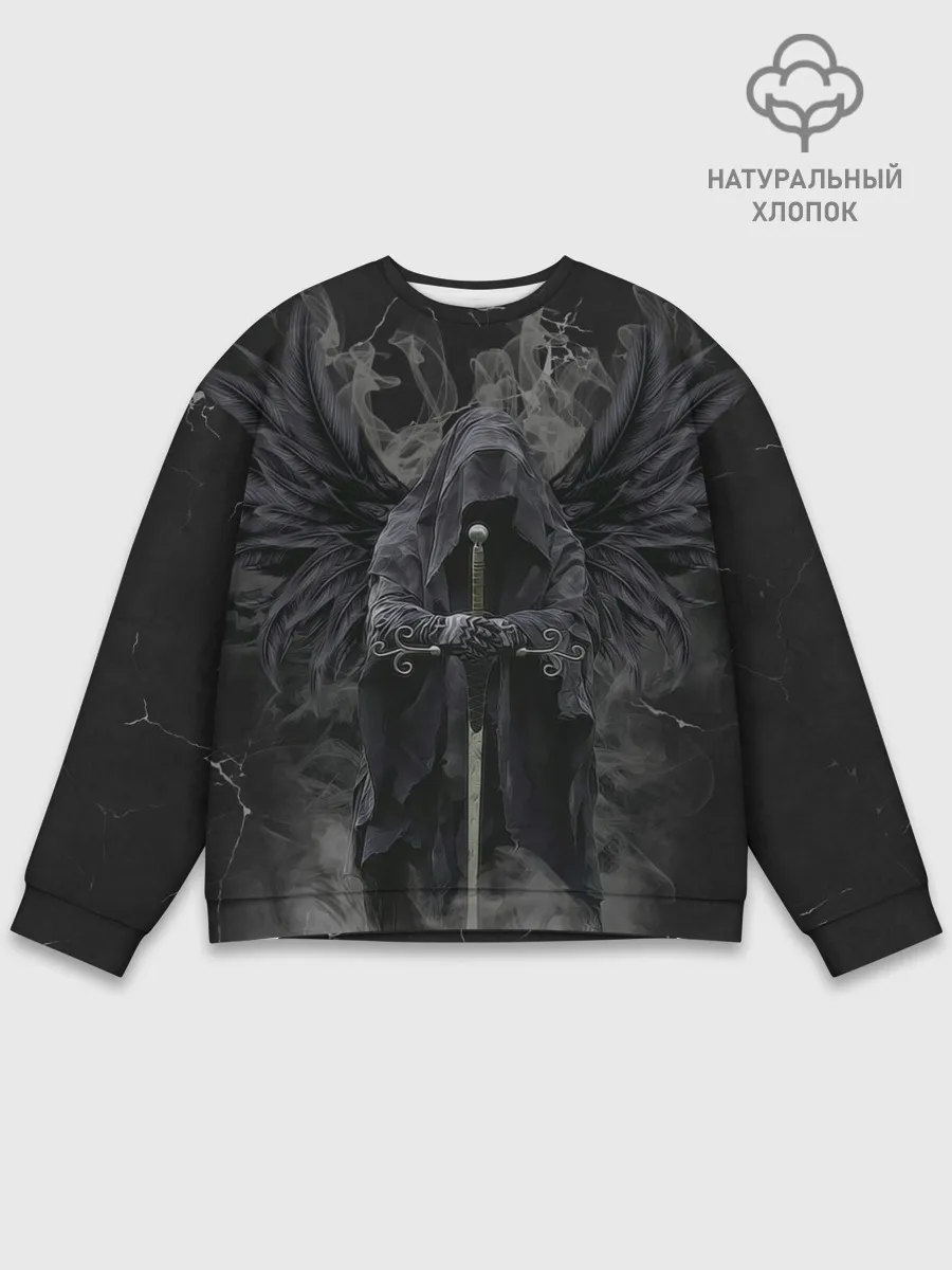 Мужской свитшот базовый / Ангел Смерти
