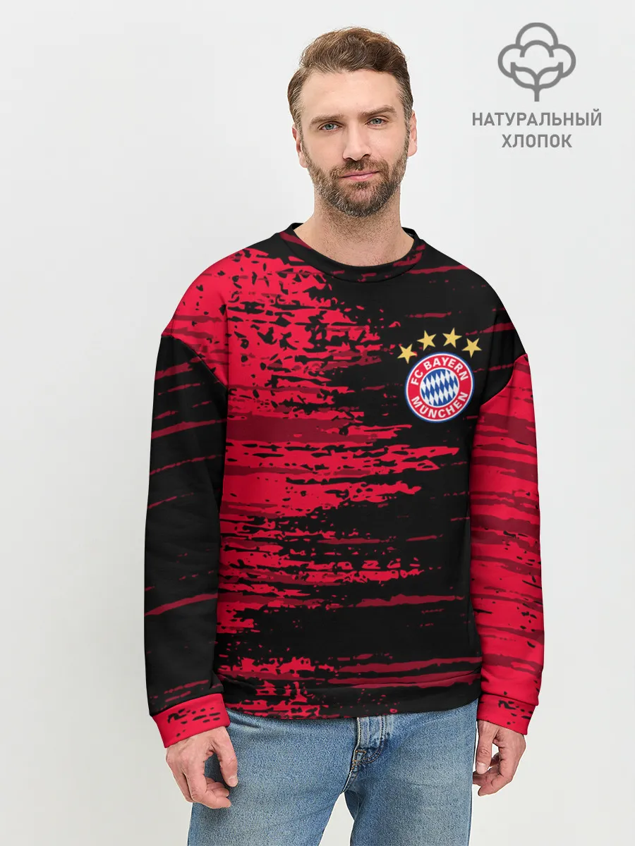 Мужской свитшот базовый / BAYERN MUNCHEN.