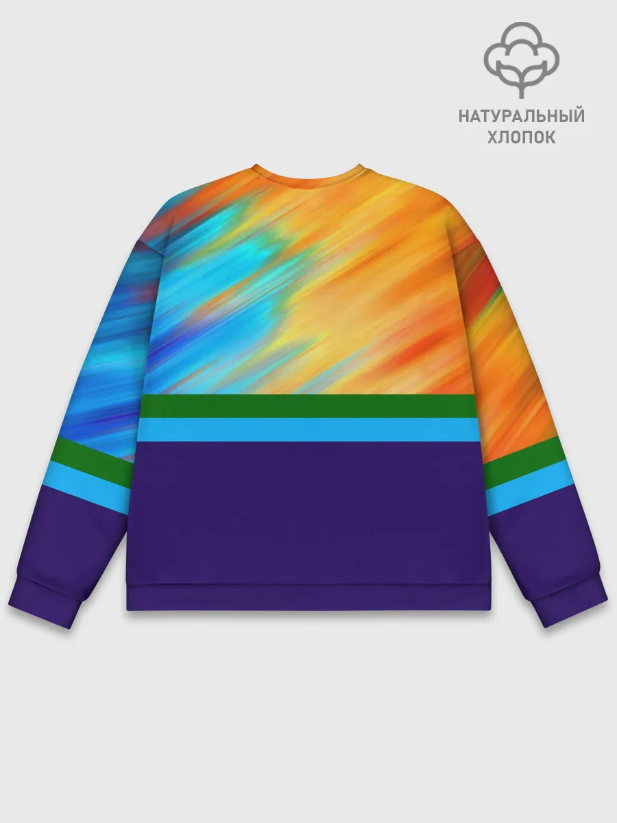 Мужской свитшот базовый / Размытие