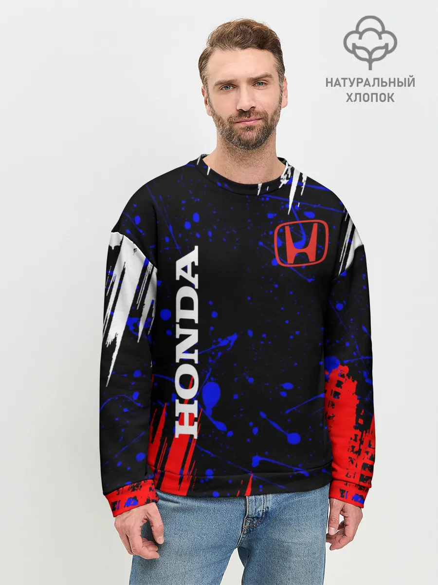Мужской свитшот базовый / HONDA.