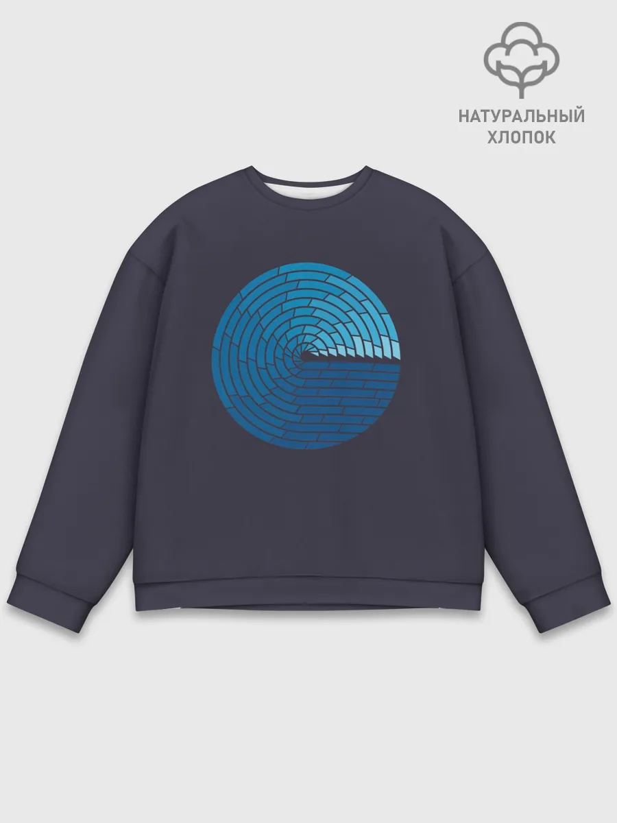 Мужской свитшот базовый / Ocean. Mosaik