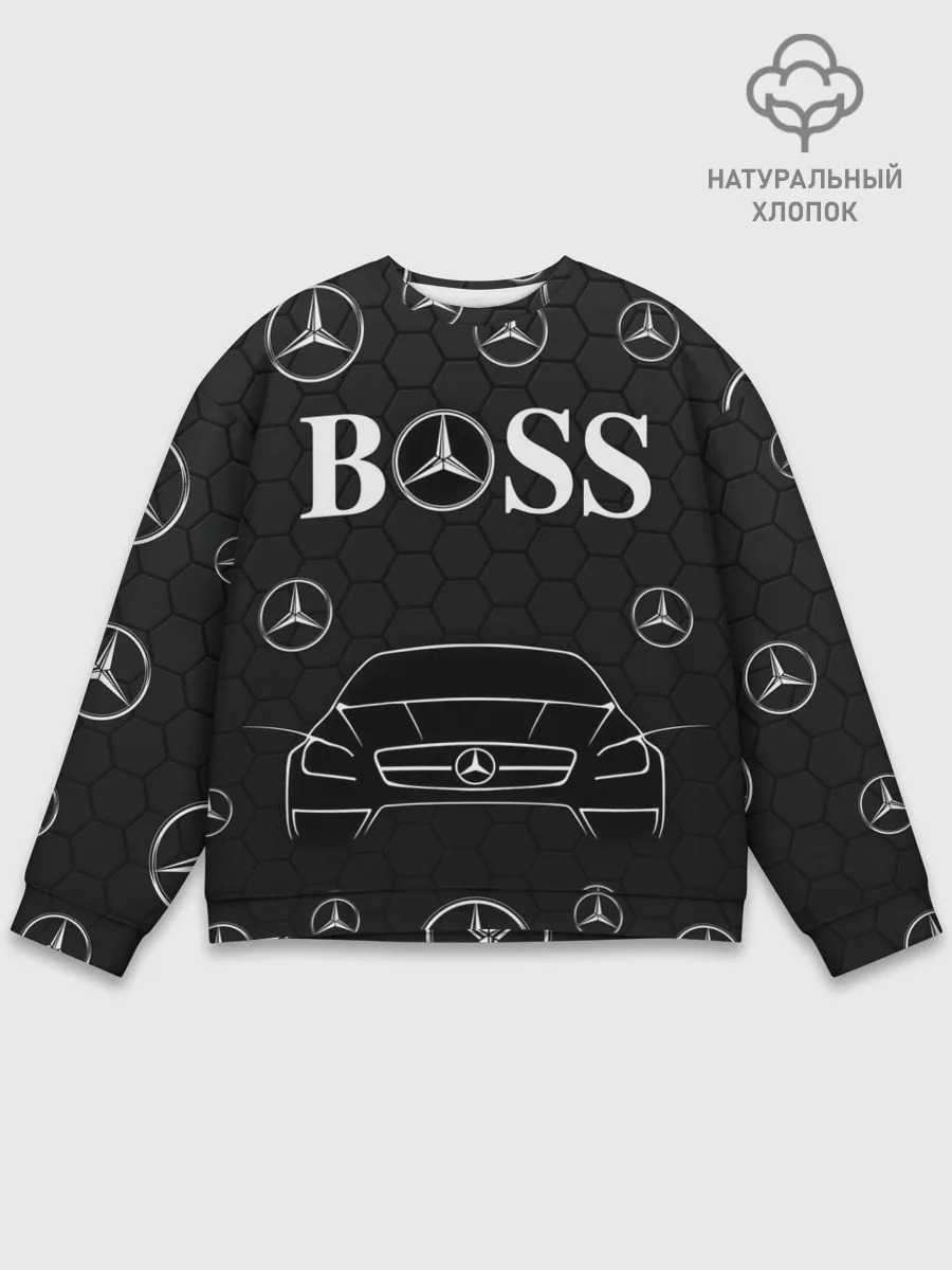 Мужской свитшот базовый / BOSS MERCEDES-BENZ