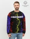 Мужской свитшот базовый / Lightning | Молния