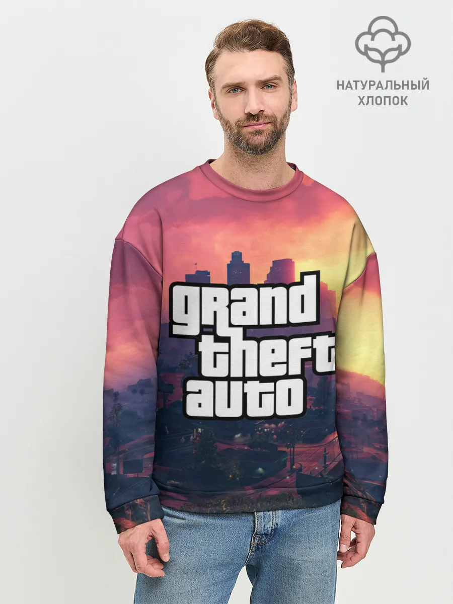 Мужской свитшот базовый / Los Santos | GTA