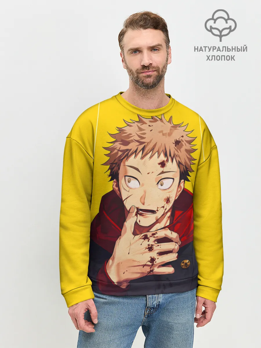 Мужской свитшот базовый / Магическая битва | Jujutsu kai