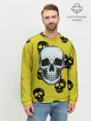 Мужской свитшот базовый / Yellow Skulls