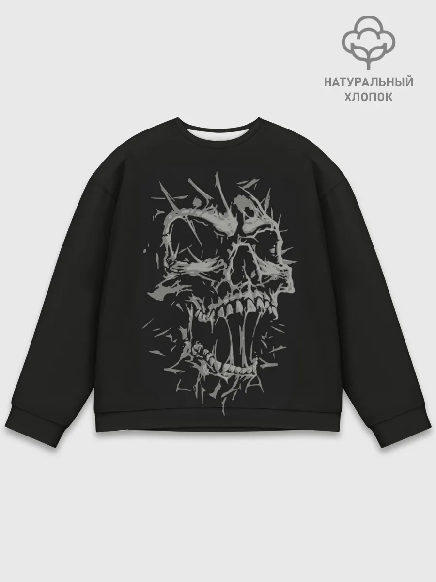 Мужской свитшот базовый / Рёв Ужаса