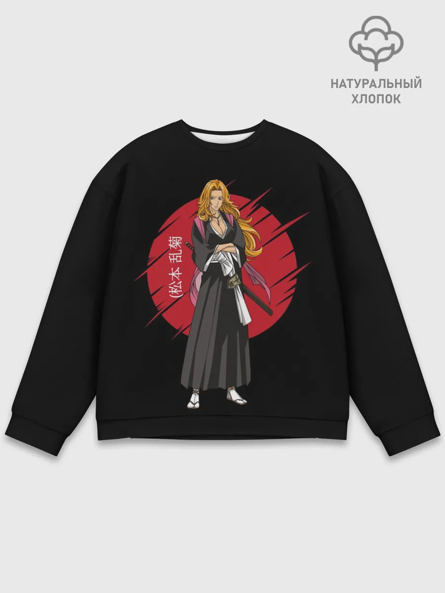 Мужской свитшот базовый / BLEACH - Rangiku Matsumoto