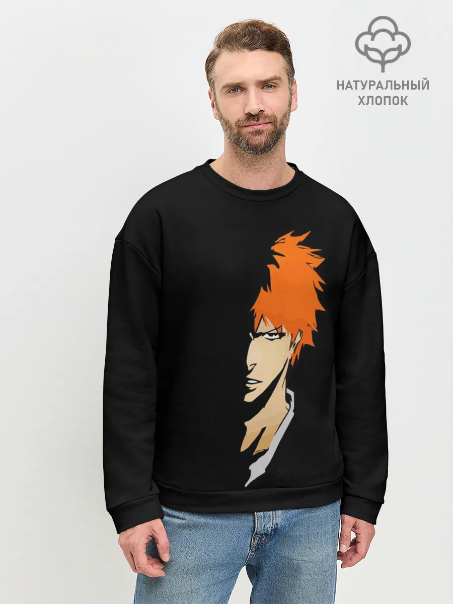 Мужской свитшот базовый / Ичиго Куросаки Блич