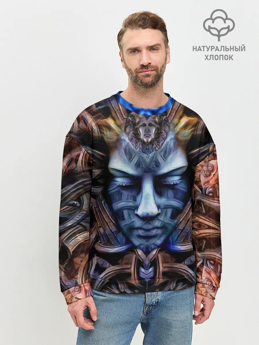 Мужской свитшот базовый / MEGABUDDA