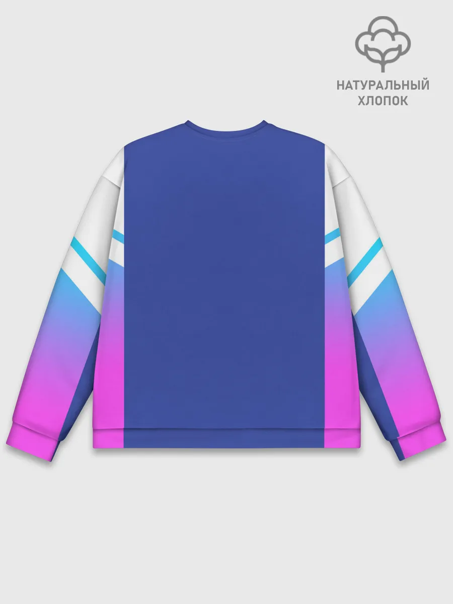 Мужской свитшот базовый / NEON GRADIENT FITNESS UNIFORM